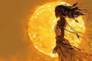 Gnowee Goddess: The Divine Solar Figure of Australian Aboriginal Mythology